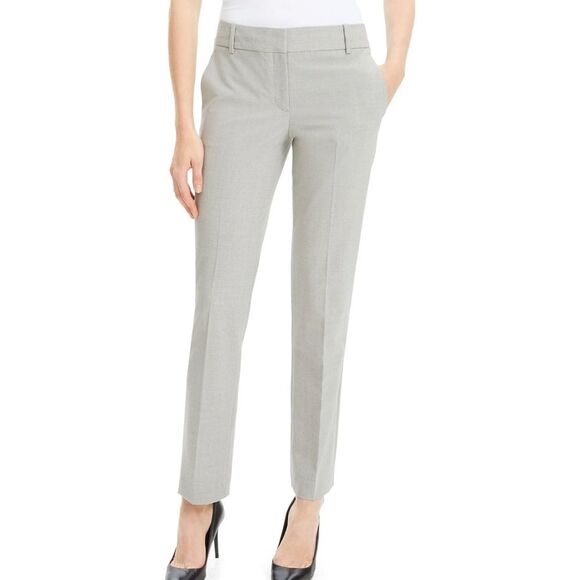 Theory Gray straight trousers NWT